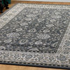 Yazd 2803-910 Area Rug, Gray And Ivory, 2'x7'7" Runner