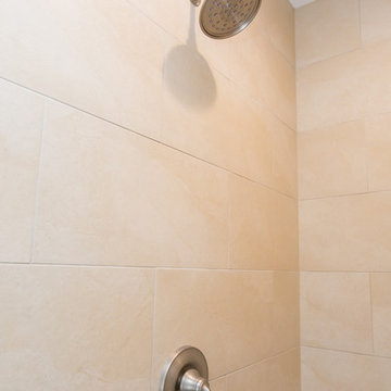 Master Bathroom | Expand and Brighten Shower | Repaint Walls & Ceiling