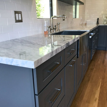 Dark Gray Shaker Kitchen