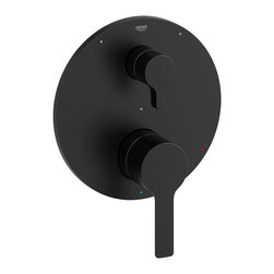 Lineare Pressure Balance Shower Valve Trim with 3-Way Diverter - Bathroom Fixtures