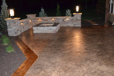 Seating walls & Fire pits