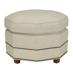 Hickory Chair Ottomans and Benches - Footstools And Ottomans