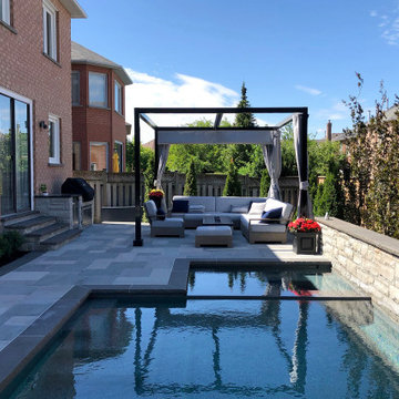 Retractable Shade Structure, Vaughan
