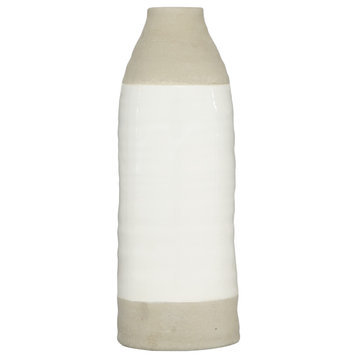 Coastal Gray Ceramic Vase 85205