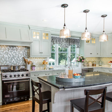 Mint Green Kitchen