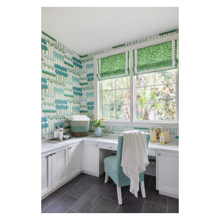 Kiawah Island Coastal Elegance - Beach Style - Laundry Room ...