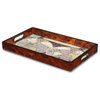Travelers Glass Top Tray