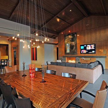 Contemporary Custom Home with Asian Influence