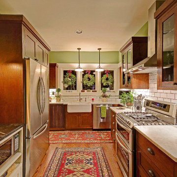 Quartersawn Oak Kitchen