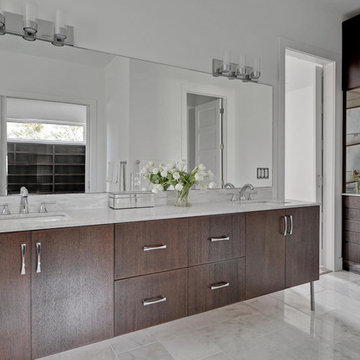ATX Modern home - Reclaimed Ivory White Oak