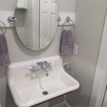 Vintage cast iron wall sink from 1920’s