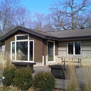 Rear Elevation, Center (after)