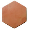 Hexagon Super Sealed Saltillo Tile, Spanish Flooring, Sample
