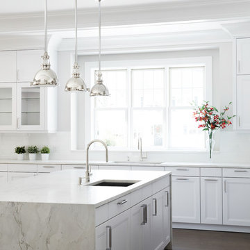 Marble Countertops | Riverside, Greenwich New Residence