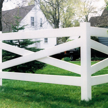 Vinyl Post and Rail