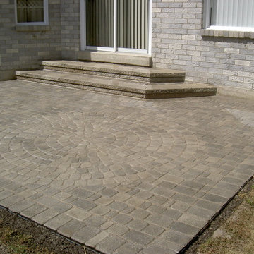 Interlocking pavers reclaim - Finished