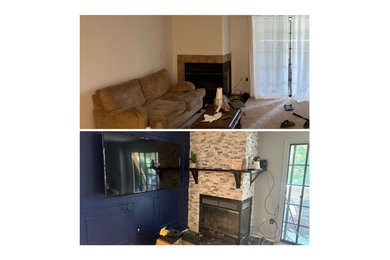 Inspiration for a living room remodel in New York