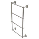 Allied Brass - Monte Carlo 4 Tier 30" Ladder Towel Bar, Satin Nickel - The ladder towel bar from Allied Brass Monte Carlo Collection is a perfect addition to any bathroom. The 4 levels of height make it fun to stack decorative towels and allows the towel bar to be user friendly at all heights. Not only is this ladder towel bar efficient, it is unique and highly sophisticated and stylish. Coordinate this item with some matching accessories from Allied Brass, or mix up styles using the same finish!