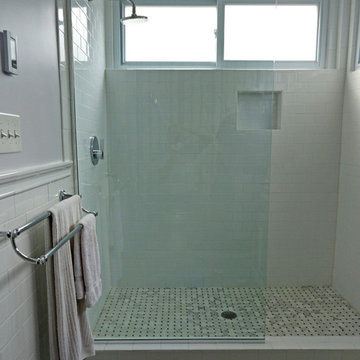 Custom Glass Spray Panels, Splash Guards, and Fixed Panel Shower Units