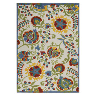 Nourison Aloha Outdoor Rug, 2'x6' - Contemporary - Outdoor Rugs - by ...
