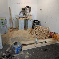 PINE END GRAIN BLOCK WOODEN FLOOR BRINGS A SCANDINAVIAN LOOK TO TOWER BRIDGE, E1 - Home Accessories & Decor