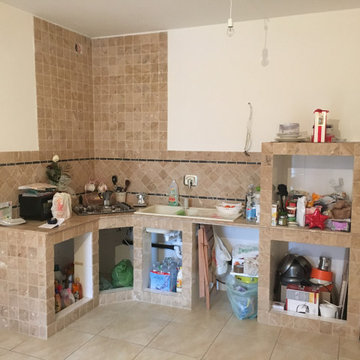 Cucina in muratura