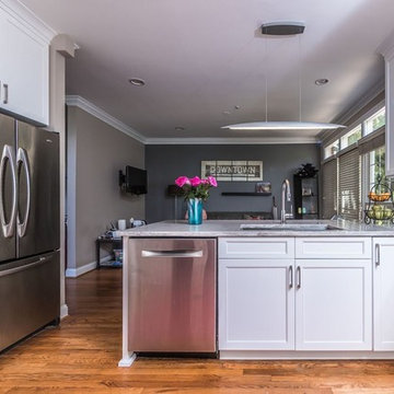White Kitchen Remodel