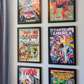 Super Hero Boy's Bedroom