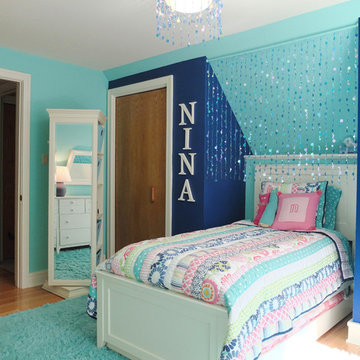 Aqua Girl's Bedroom