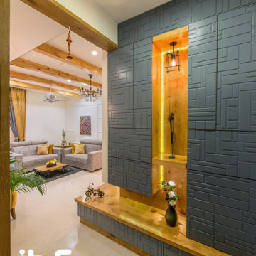 Modern Rustic - This Project has been featured in INSIDE OUTSIDE MAGAZINE OCT'18