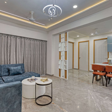 Tanishq Enclave – 3BHK Interior Design