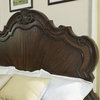 Steve Silver Royale Traditional Queen Bed In Brown Cherry Finish RY900QBED