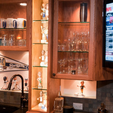 Lower Level Sports Bar in Genesee, WI.