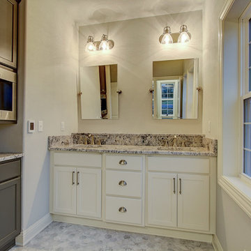 Master Bathroom with Espresso Machine