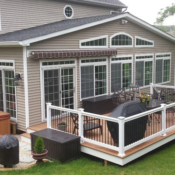 Sunroom Addition and Deck
