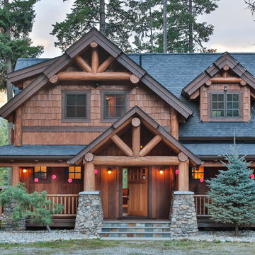 Big Chief Mountain Lodge a Natural Element® Timber Frame home