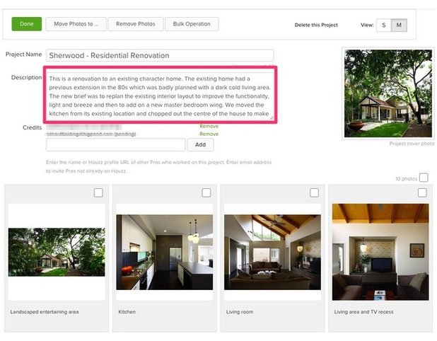 (Cloned:2014-07-23) Houzz Tools: Edit Photos and Projects With Ease