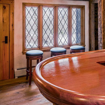 English style basement pub