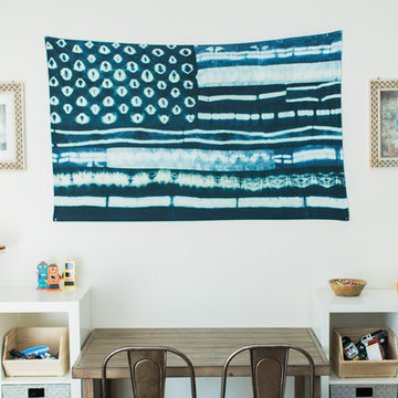 California Eclectic Playroom