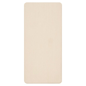 nuLOOM Casual Braided Anti Fatigue Kitchen Comfort Mat, Ivory, 20"x42"
