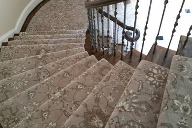 Inspiration for a staircase remodel in Charlotte