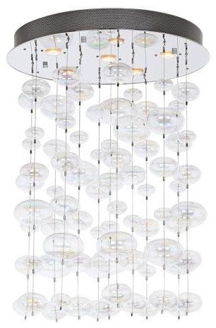 Possini Euro Floating Bubble 6-Light Round Ceiling Fixture | Lamps Plus