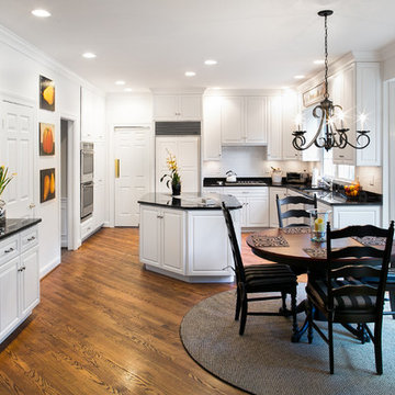 Northwest Washington, DC-Transitional Kitchen-White