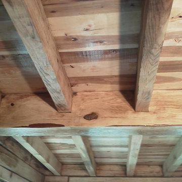 Chalet 1280sf - Oak Log Cabin Build- Schutt Log Homes and Mill Works