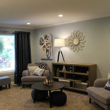 Fun and Functional Family Room