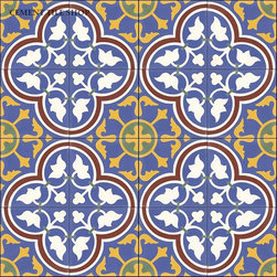 Classic Cement Tile Patterns - 床＆壁タイル