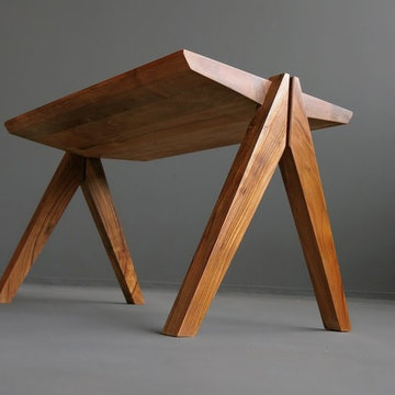 European Walnut Danish Coffee Table "The Croc Coffee Table"