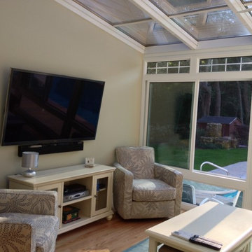Created Connection to backyard along with improved traffic flow of house.