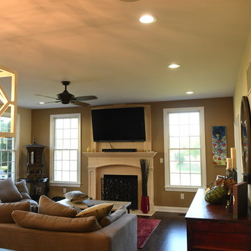 Cool Musicians Office, Game room TV and whole house sound system