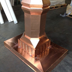 Copper Chimney Caps, Shrouds and Pots - Products